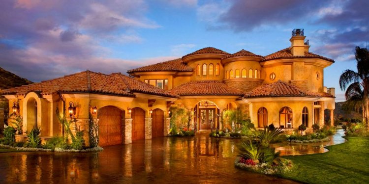 Beautiful mansions for