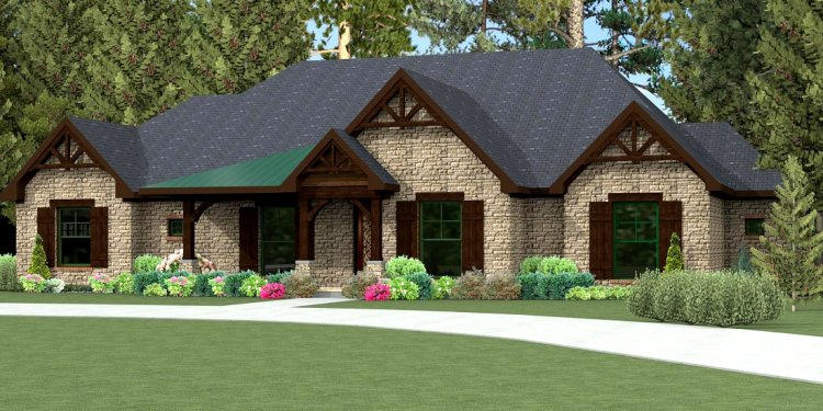 Texas House Plan U2974L