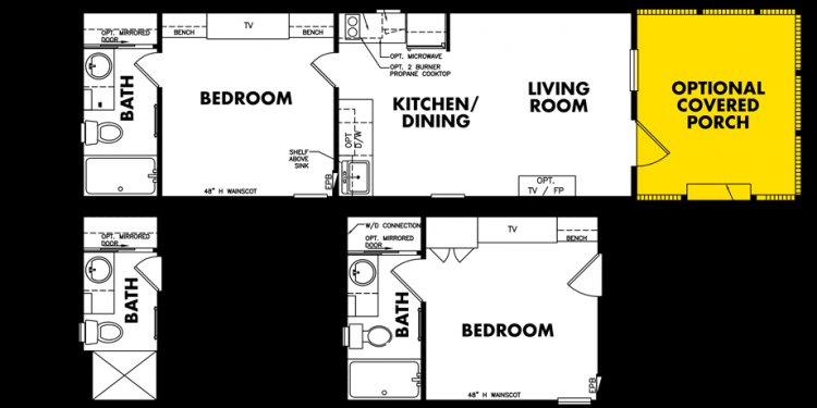 Legacy Tiny Guesthouse Model