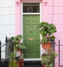 Colorful House in Primrose Hill