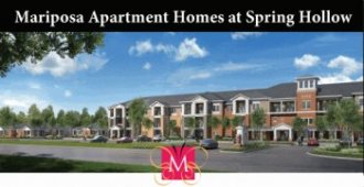 Mariposa Apartment Homes at Spring Hollow - Artist Rendering