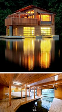 muskoka boathouse